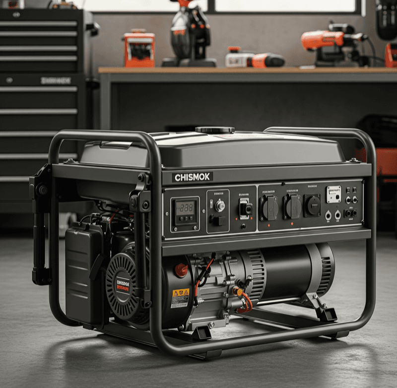 Generator equipment for food truck power supply